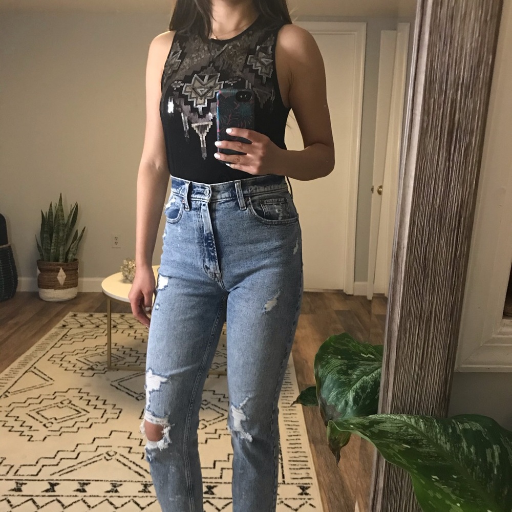 Express Sequins Top
